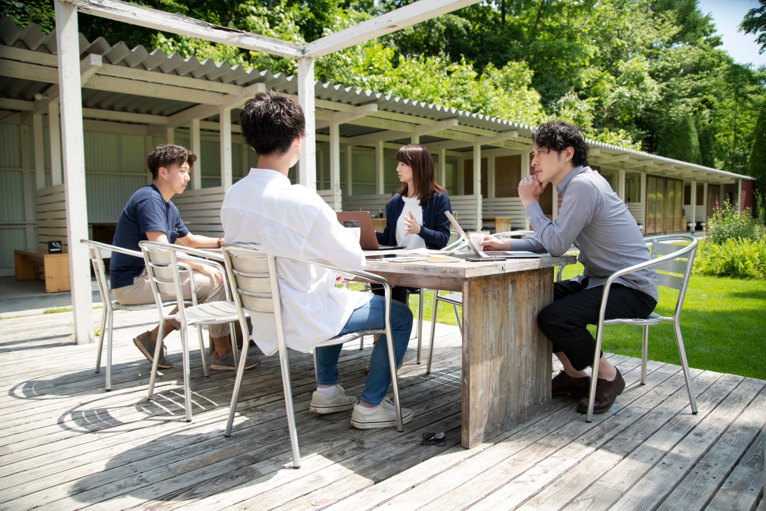 えんのしたのコンサルティング風景